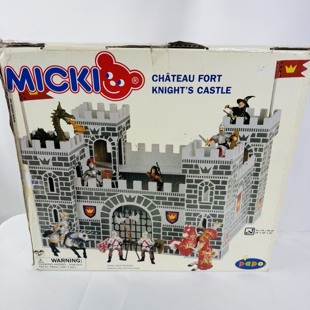 Papo Micki Chateau Fort‎ Knight's Castle Play Set #10.2005